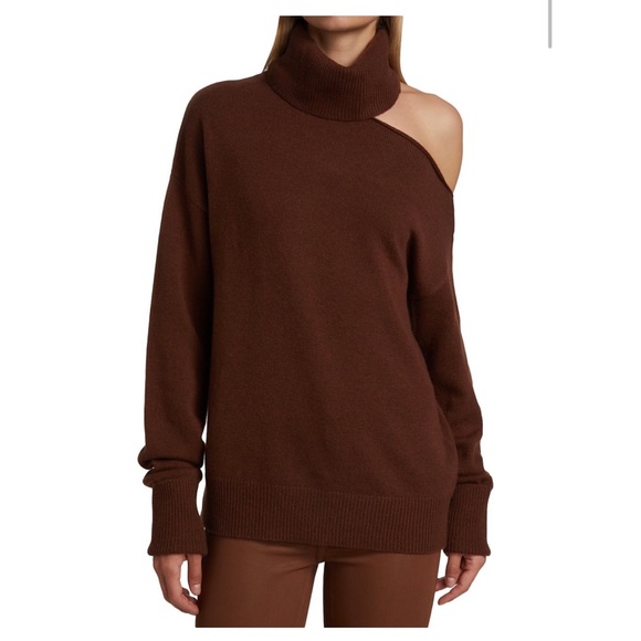 Paige Raundi Turtleneck Sweater - Brown - Picture 9 of 13